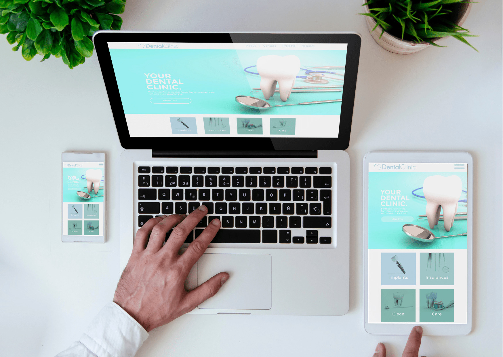 diseño web para dentistas diseño web clínica dental